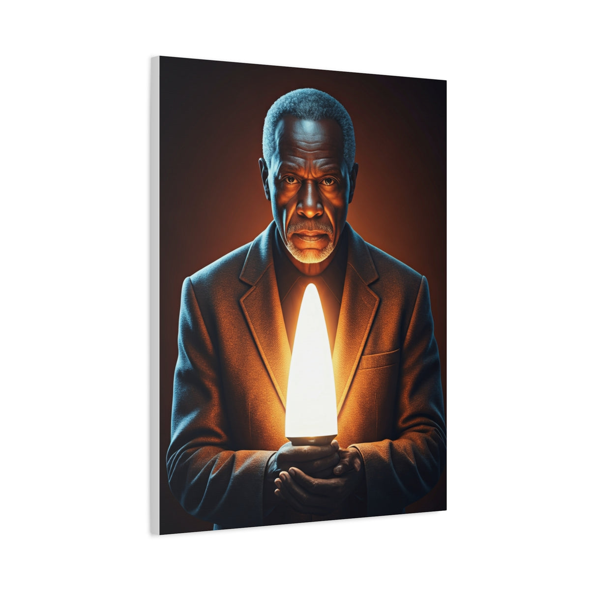 Beacon of Wisdom Elder Portrait Wall Art & Canvas Prints