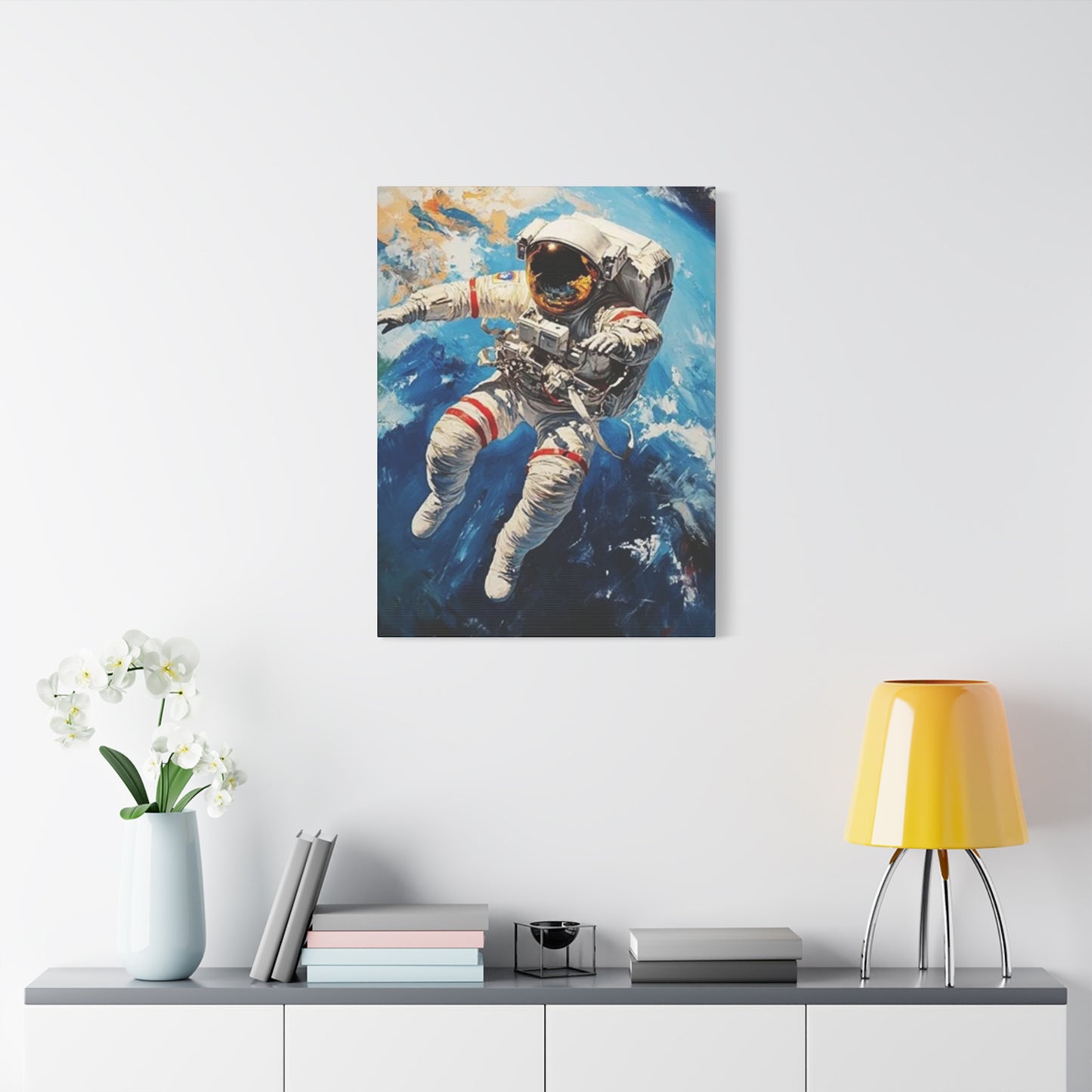Astronaut In Space Wall Art & Canvas Prints