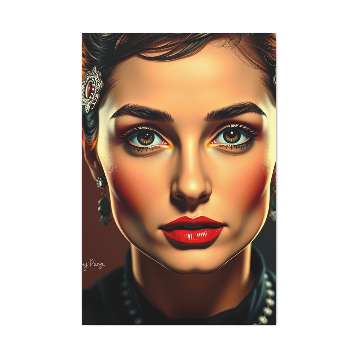 Audrey Hepburn Art Supreme Canvas Wall Art & Canvas Print