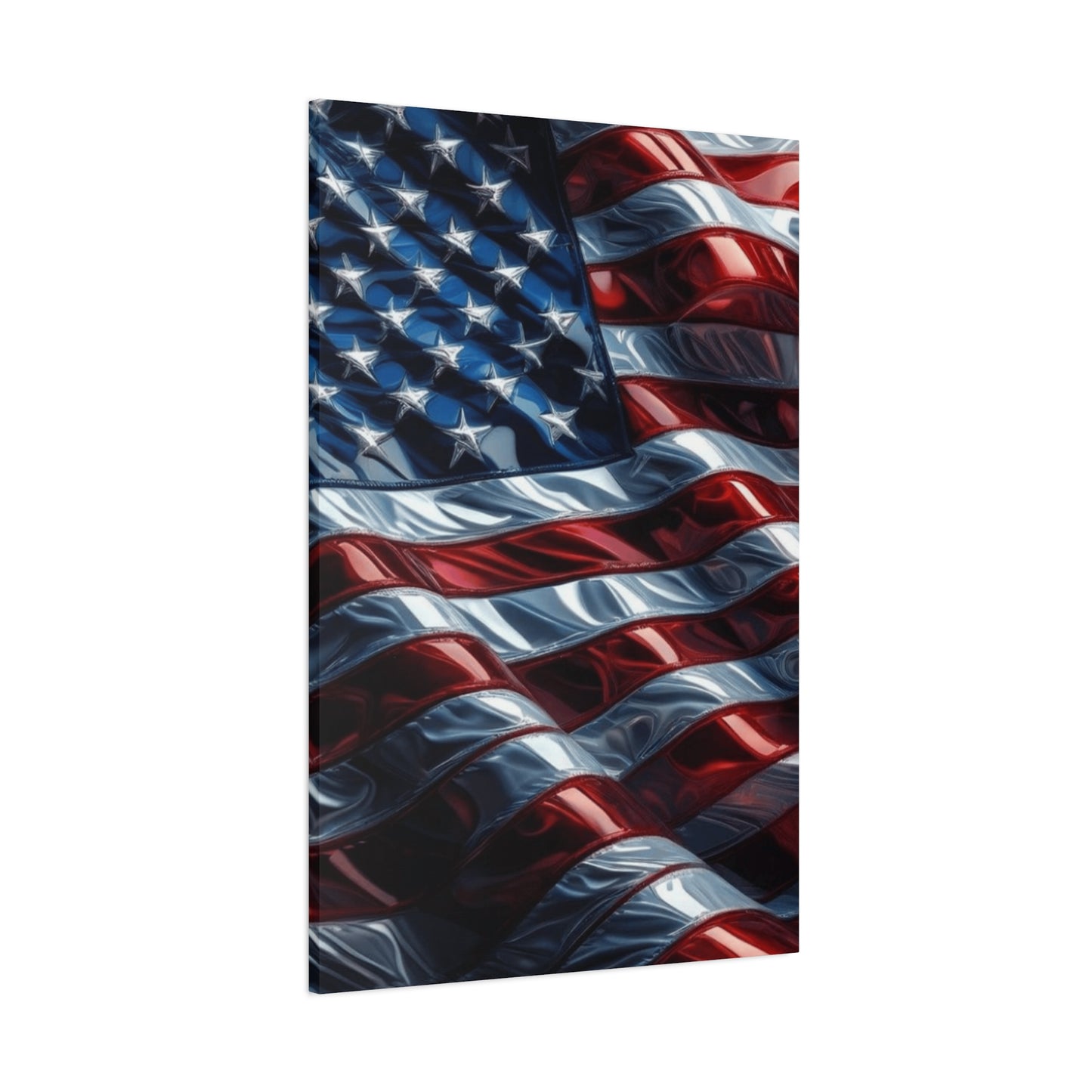 American Flag Waves Wall Art & Canvas Prints