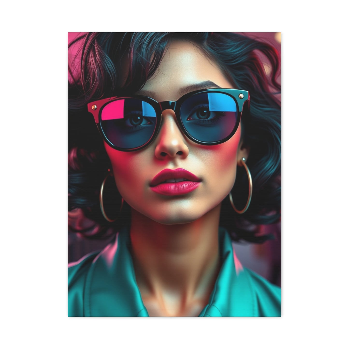 Chic Vibrance Canvas