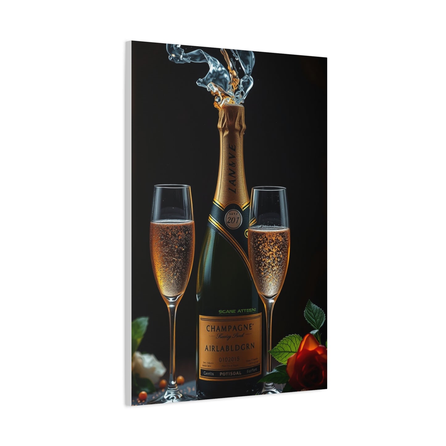 Elite Champagne Art Vision Wall Art & Canvas Print