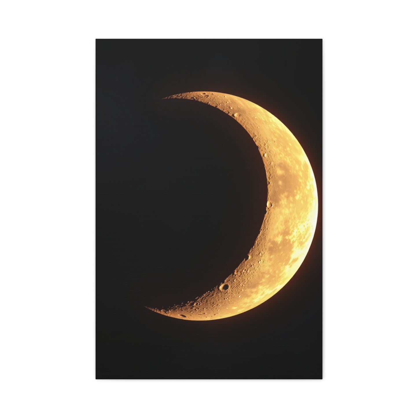 Crescent Moon Art Refined Canvas Wall Art & Canvas Print