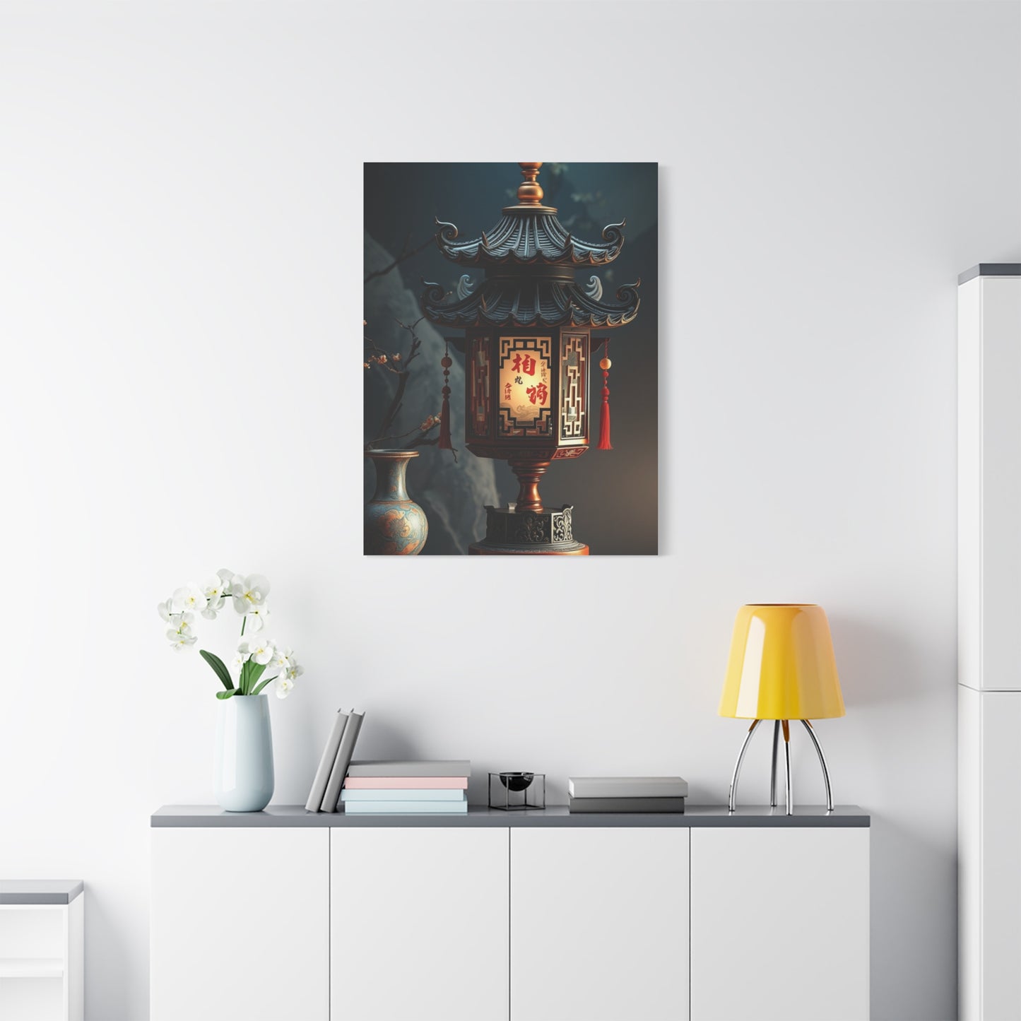Chinese Decor Art Refined Elite Canvas Wall Art & Canvas Print