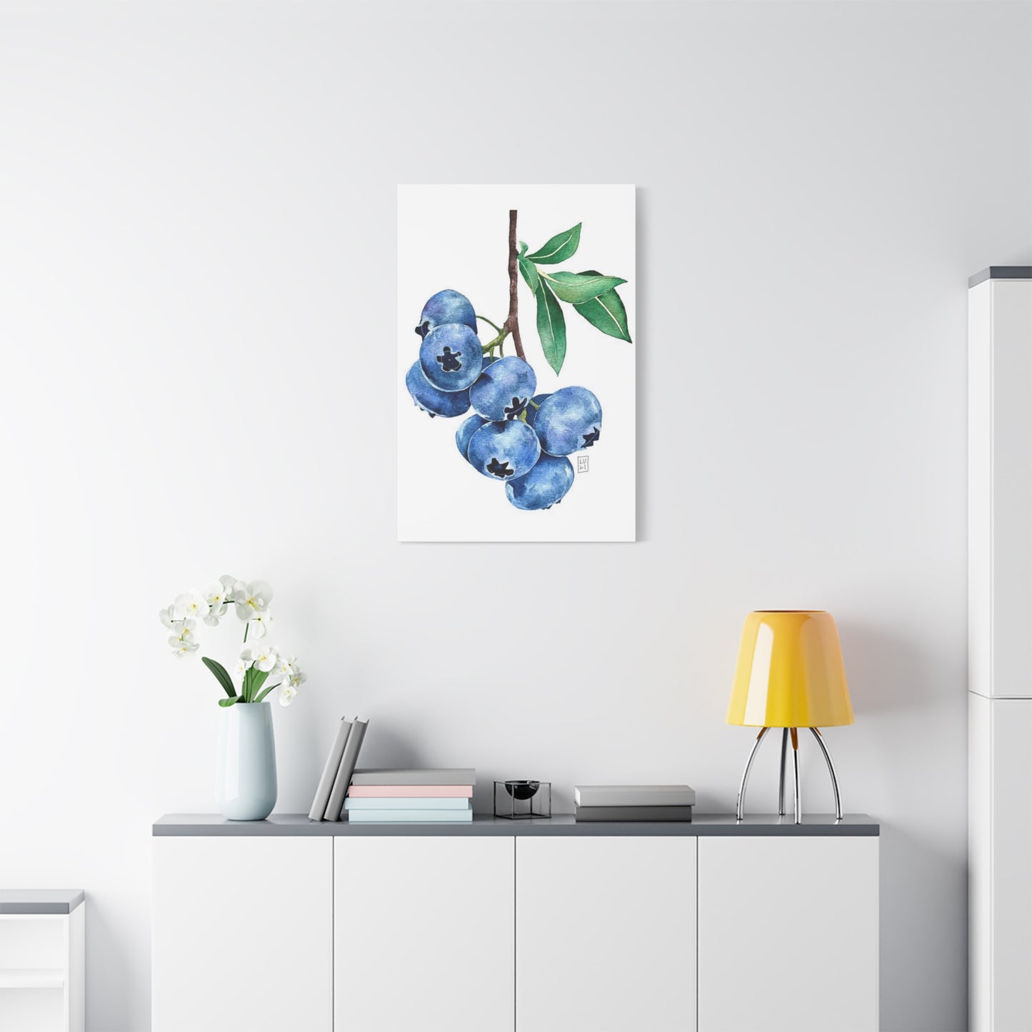 Blueberries Wall Art & Canvas Prints