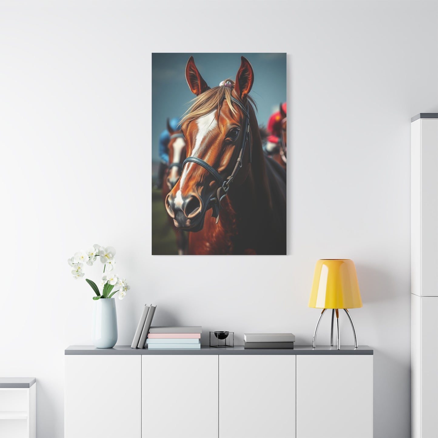 Supreme Horse Racing Art Collection Wall Art & Canvas Print