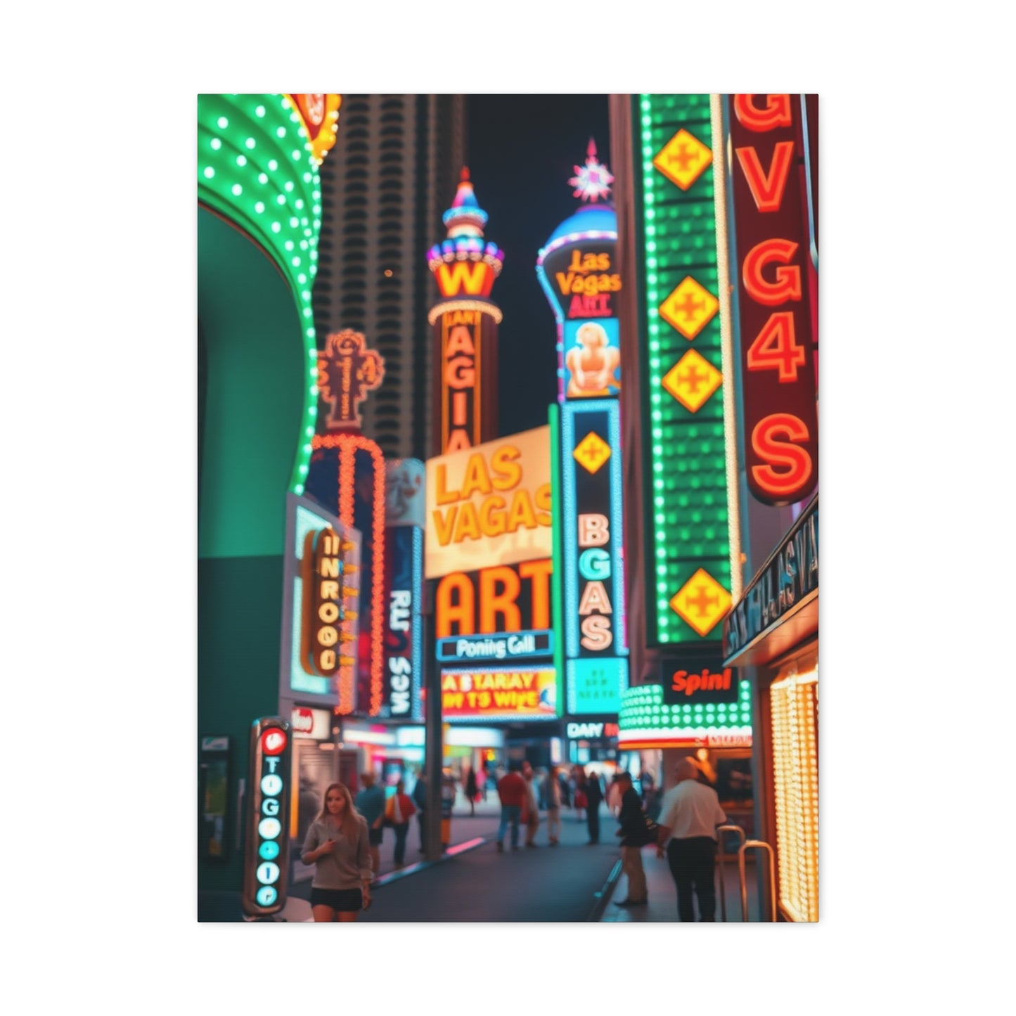 Las Vagas Art Supreme Gallery Wall Art & Canvas Print