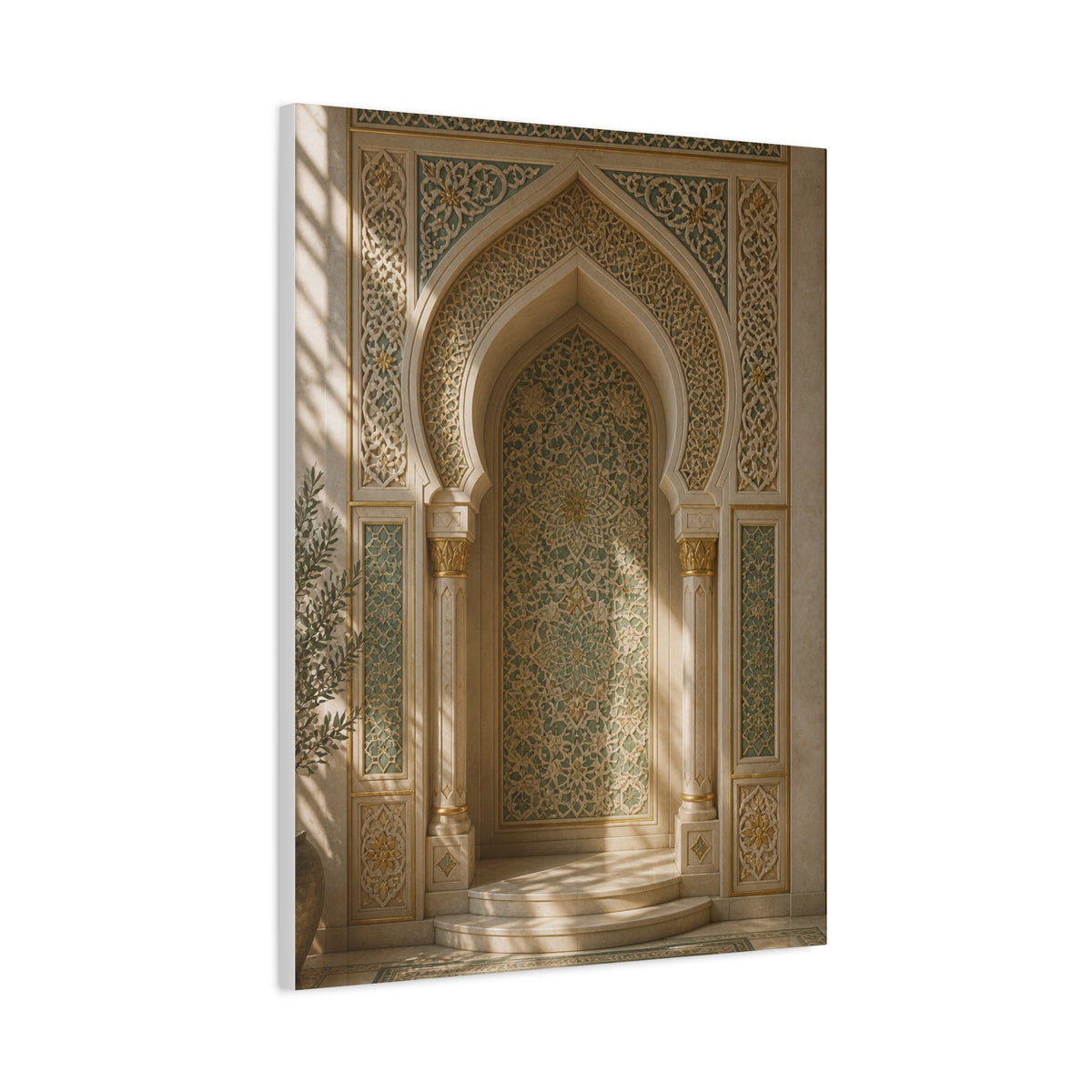 Mihrab Sacred Architectural Niche Wall Art & Canvas Print