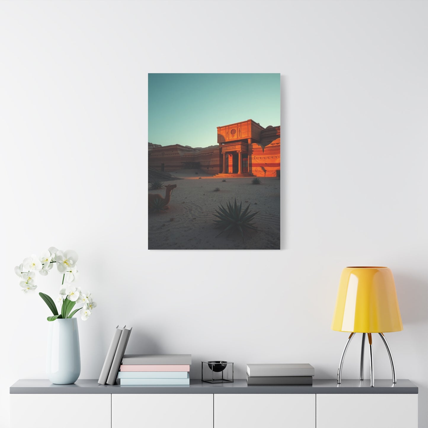 Dune Symphony Canvas Wall Art & Canvas Print