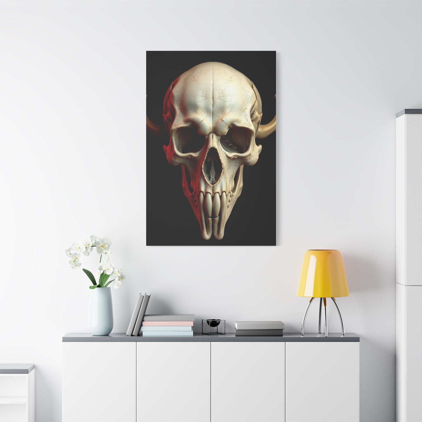 Prestige Skeletal Design Wall Art & Canvas Print