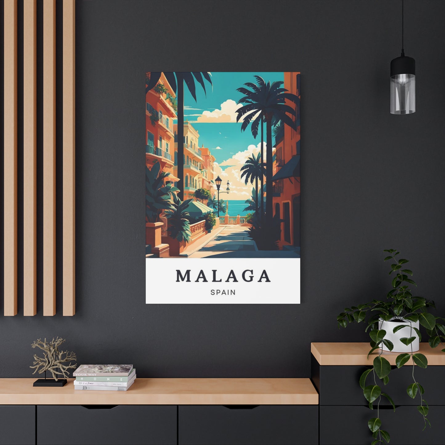Malaga Spain Poster Wall Art & Canvas Prints