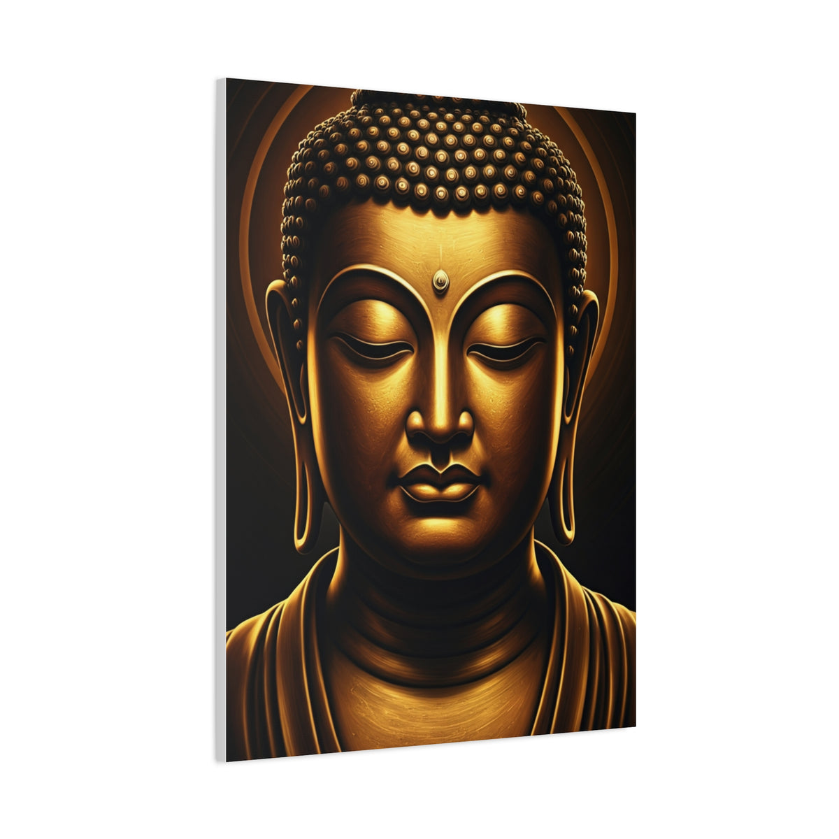 Soft Glow Enlightenment Buddha Wall Art & Canvas Prints