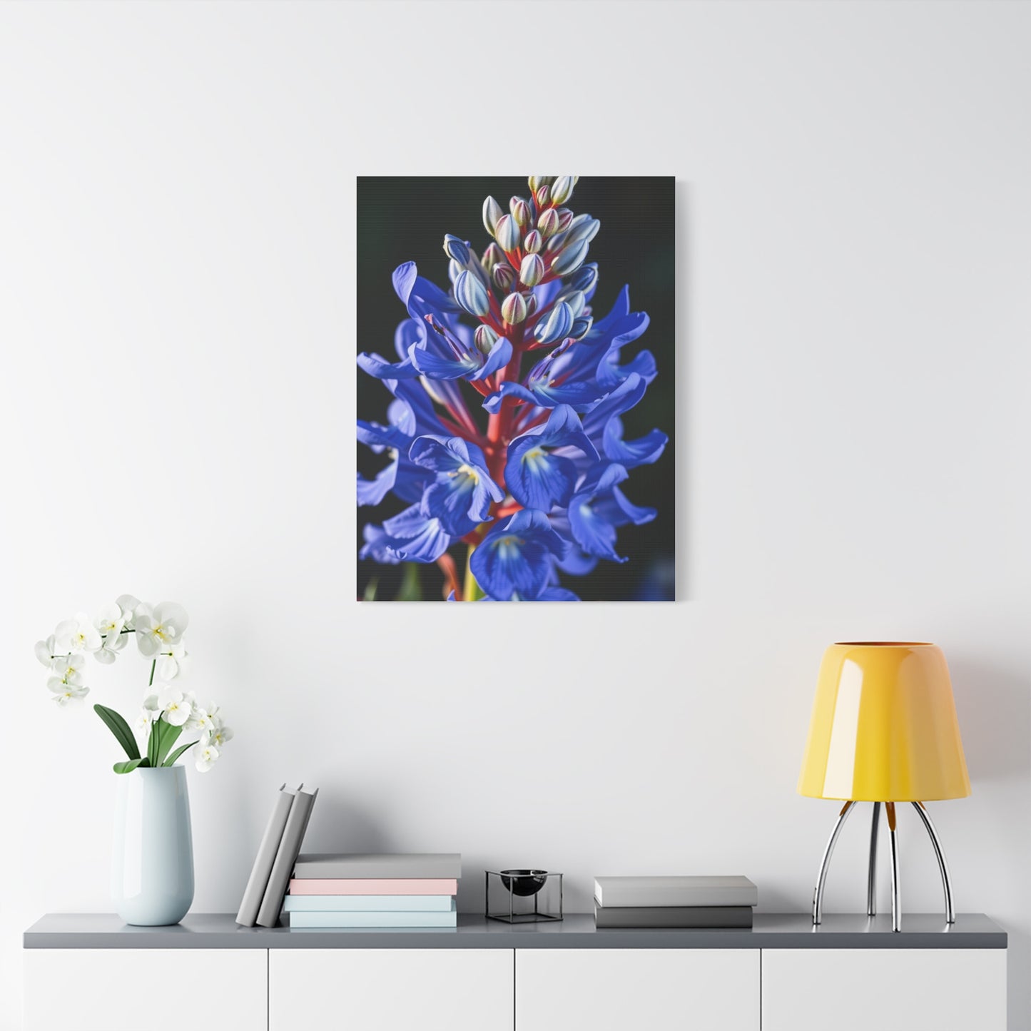 Elite Bluebonnet Flower Art Supreme Canvas Gallery Wall Art & Canvas Print