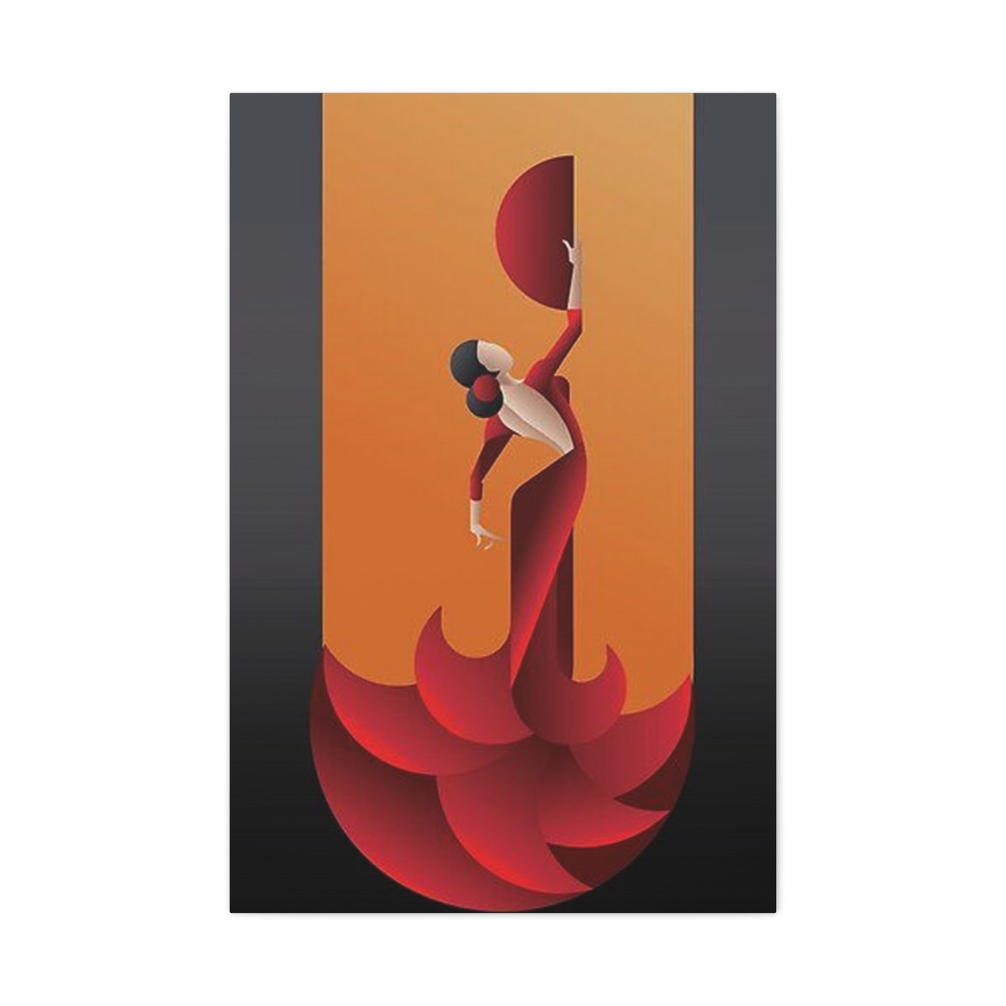 Spain Abstract Dance Poster Wall Art & Canvas Prints