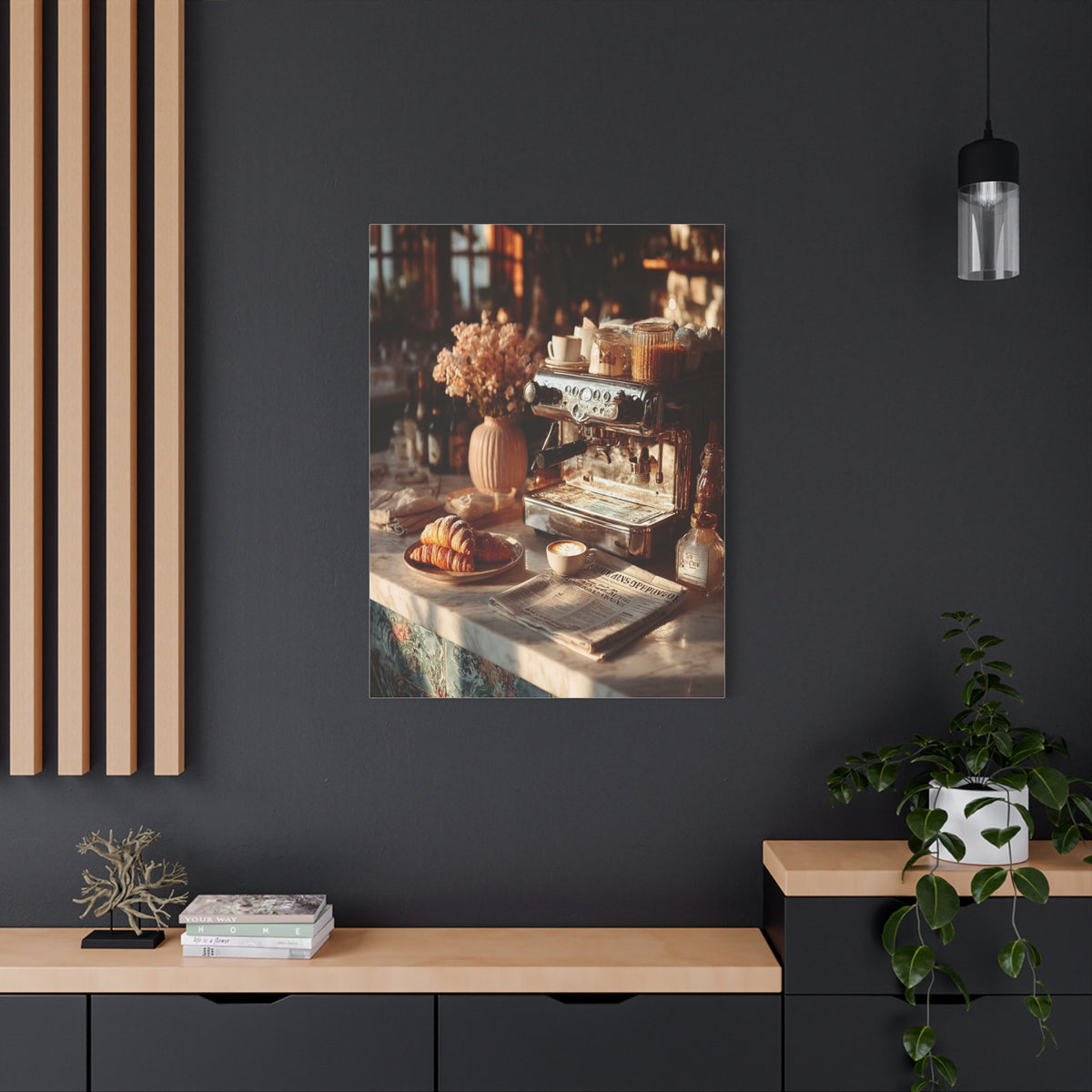 Italian Espresso Bar Morning Ritual Wall Art & Canvas Print