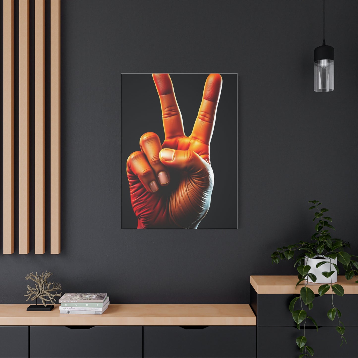 Supreme Peace Sign Art Collection Wall Art & Canvas Print