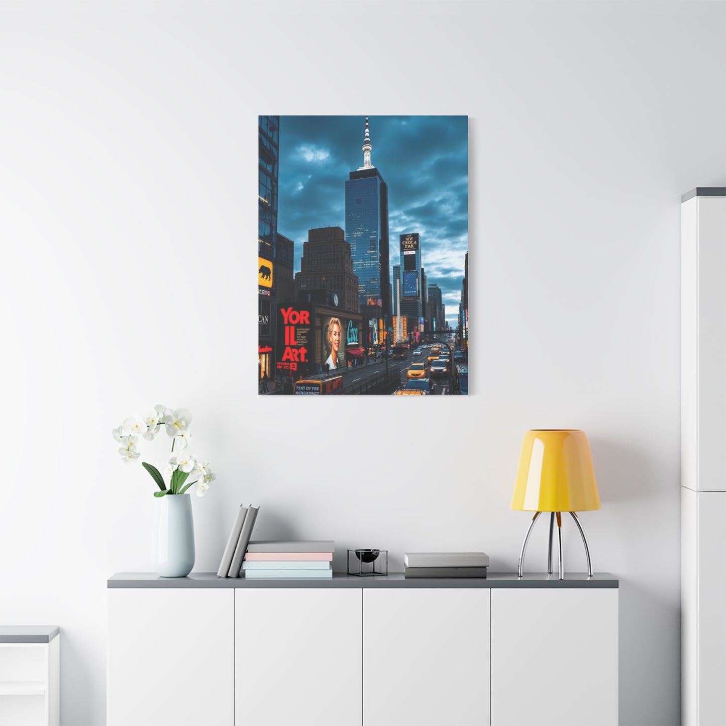 Manhattan Reverie Art Wall Art & Canvas Print
