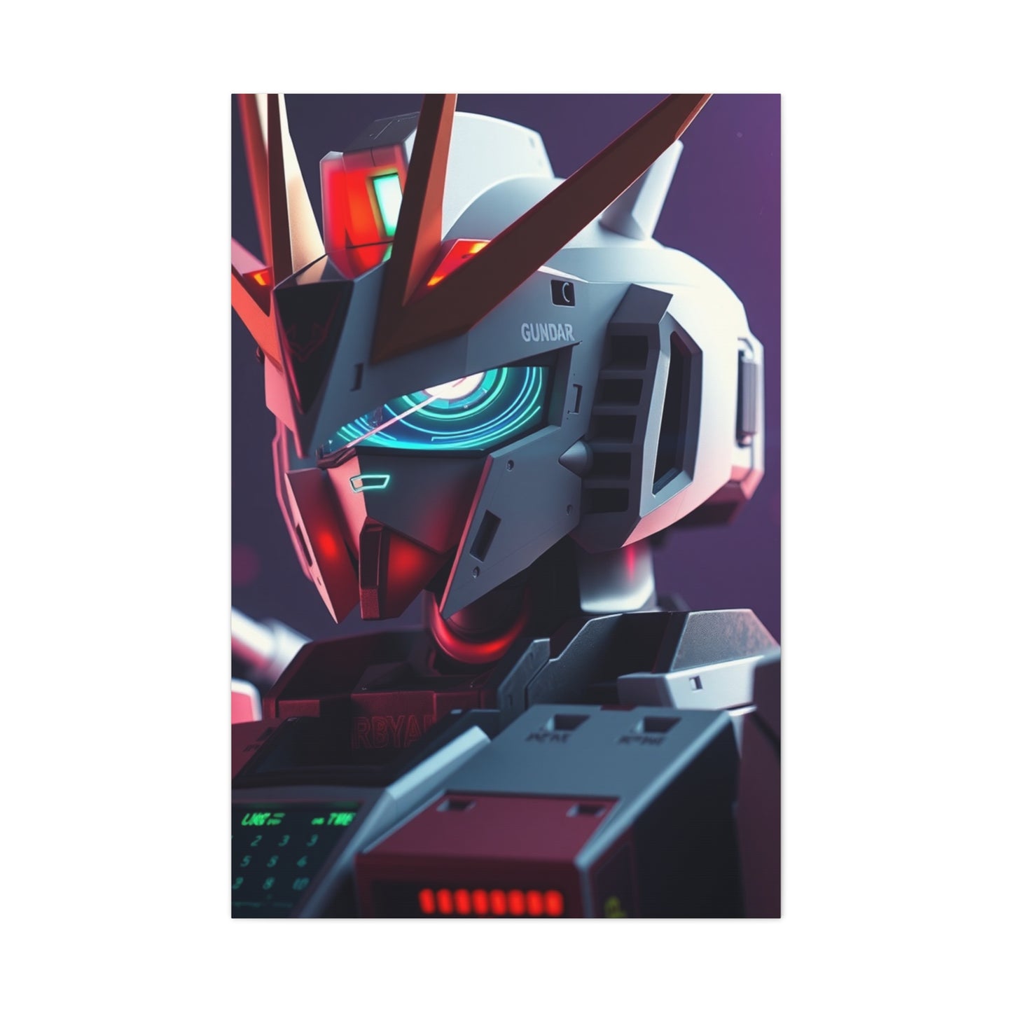 Gundam Art Supreme Canvas Gallery Wall Art & Canvas Print
