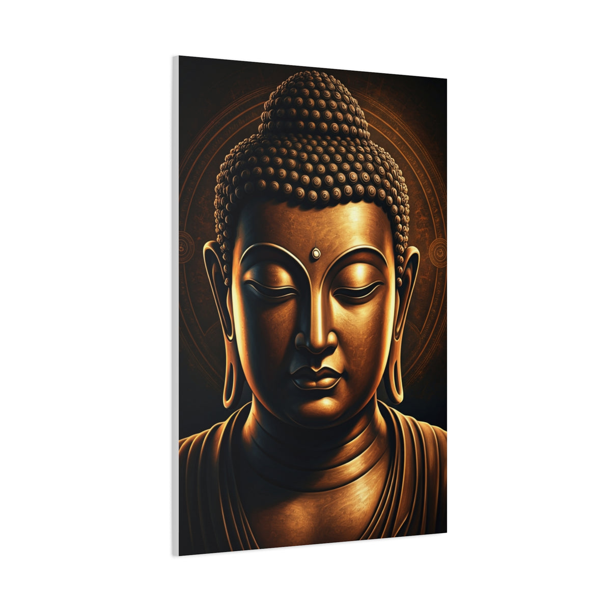 Radiant Halo Buddha Wall Art & Canvas Prints