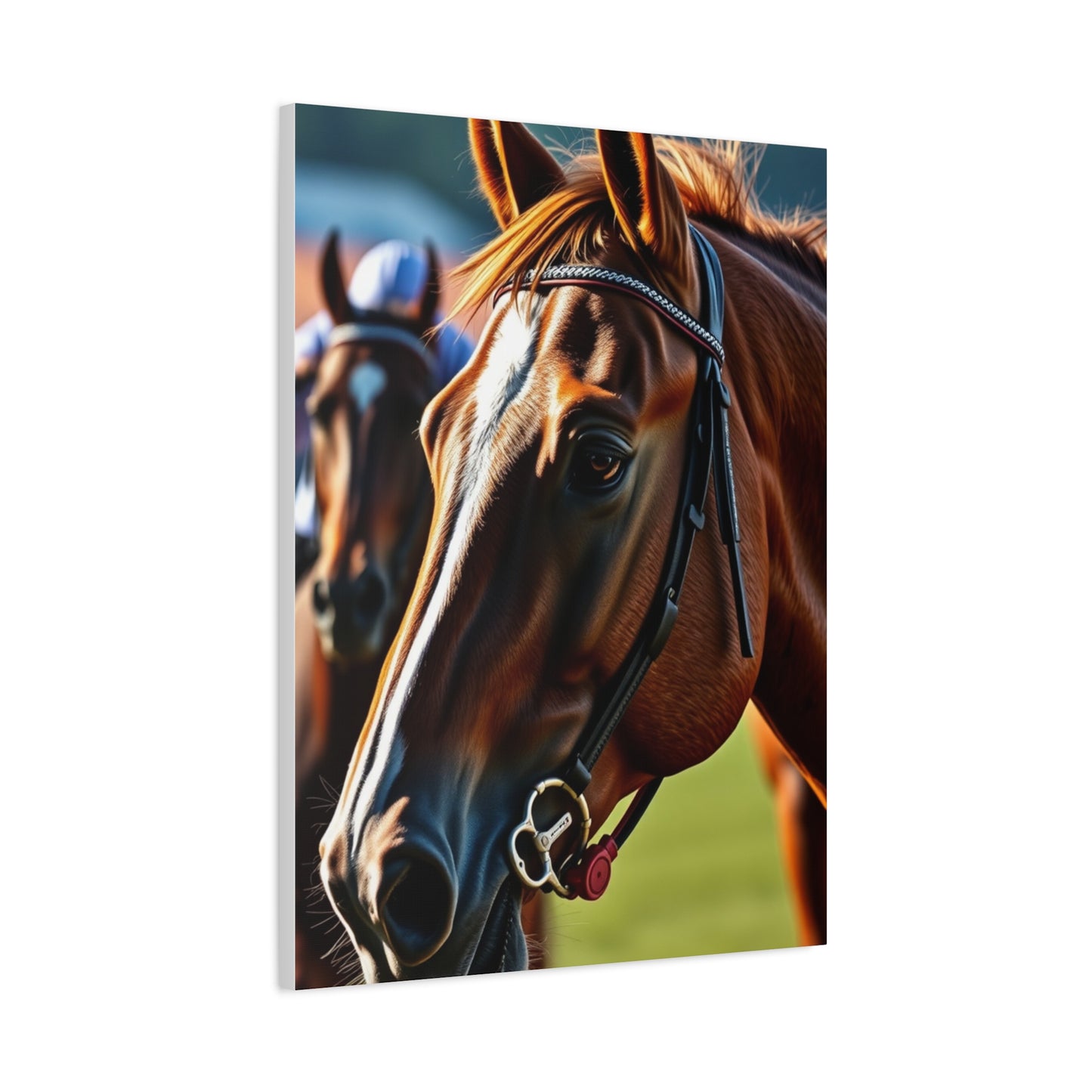 Supreme Horse Racing Art Wall Art & Canvas Print