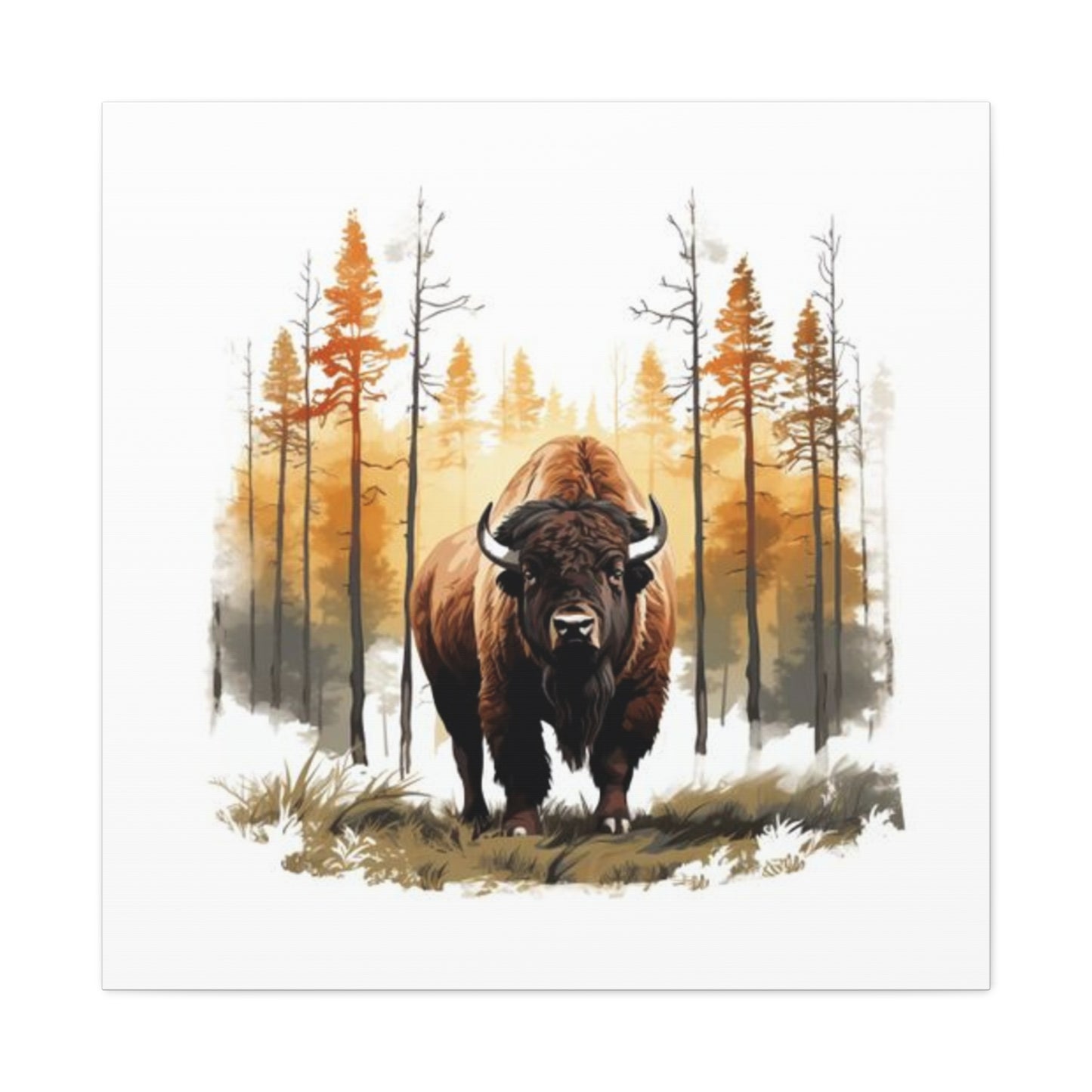Big Bison Wall Art & Canvas Prints