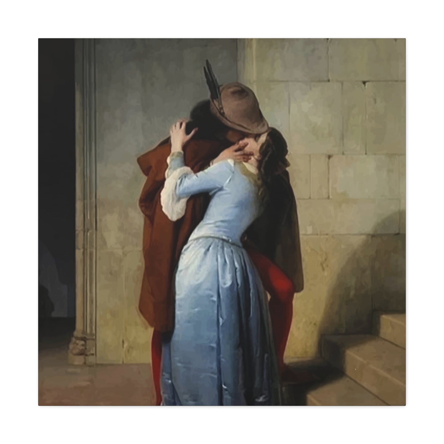 Couple Kissing Wall Art & Canvas Prints