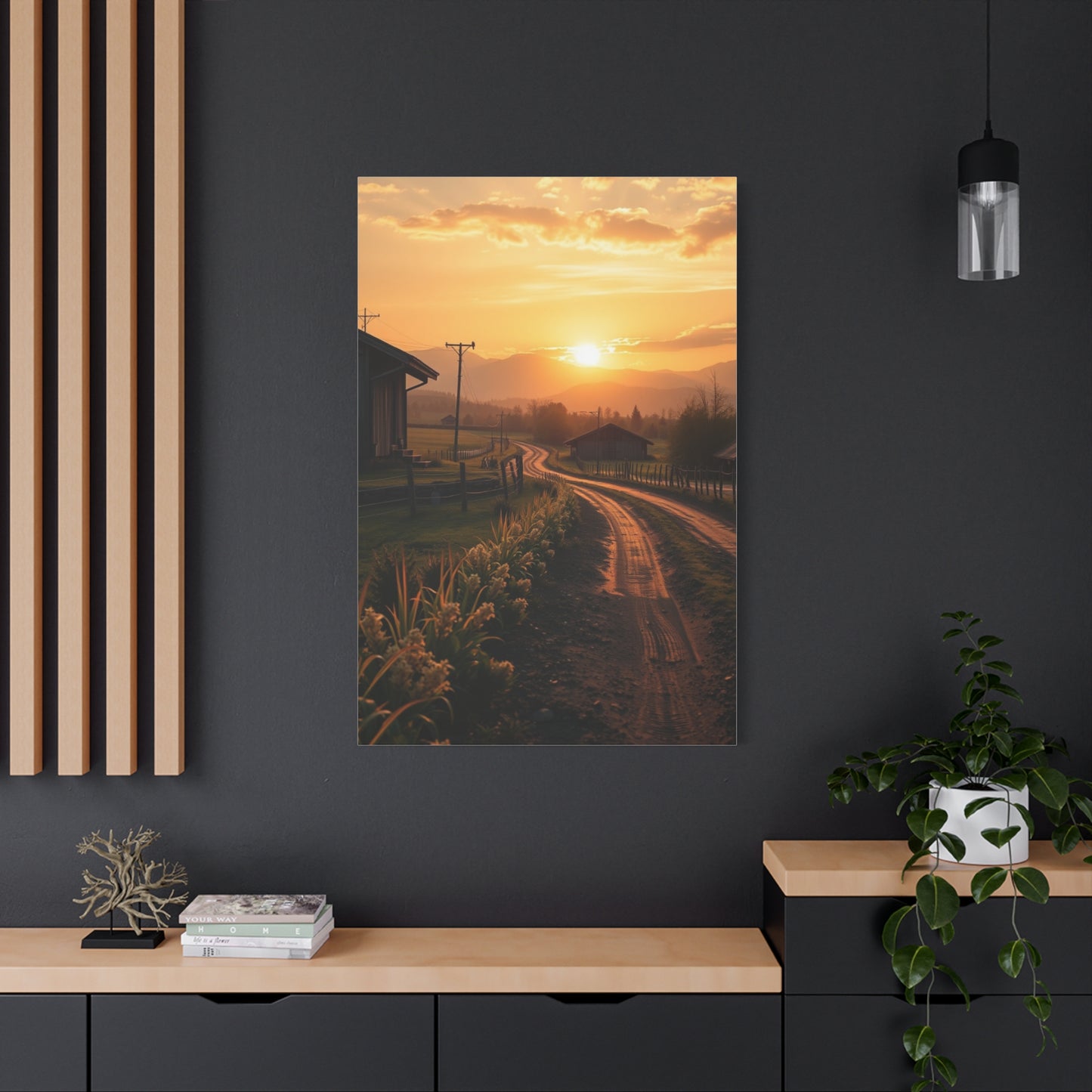 Tranquil Pastures Canvas Wall Art & Canvas Print