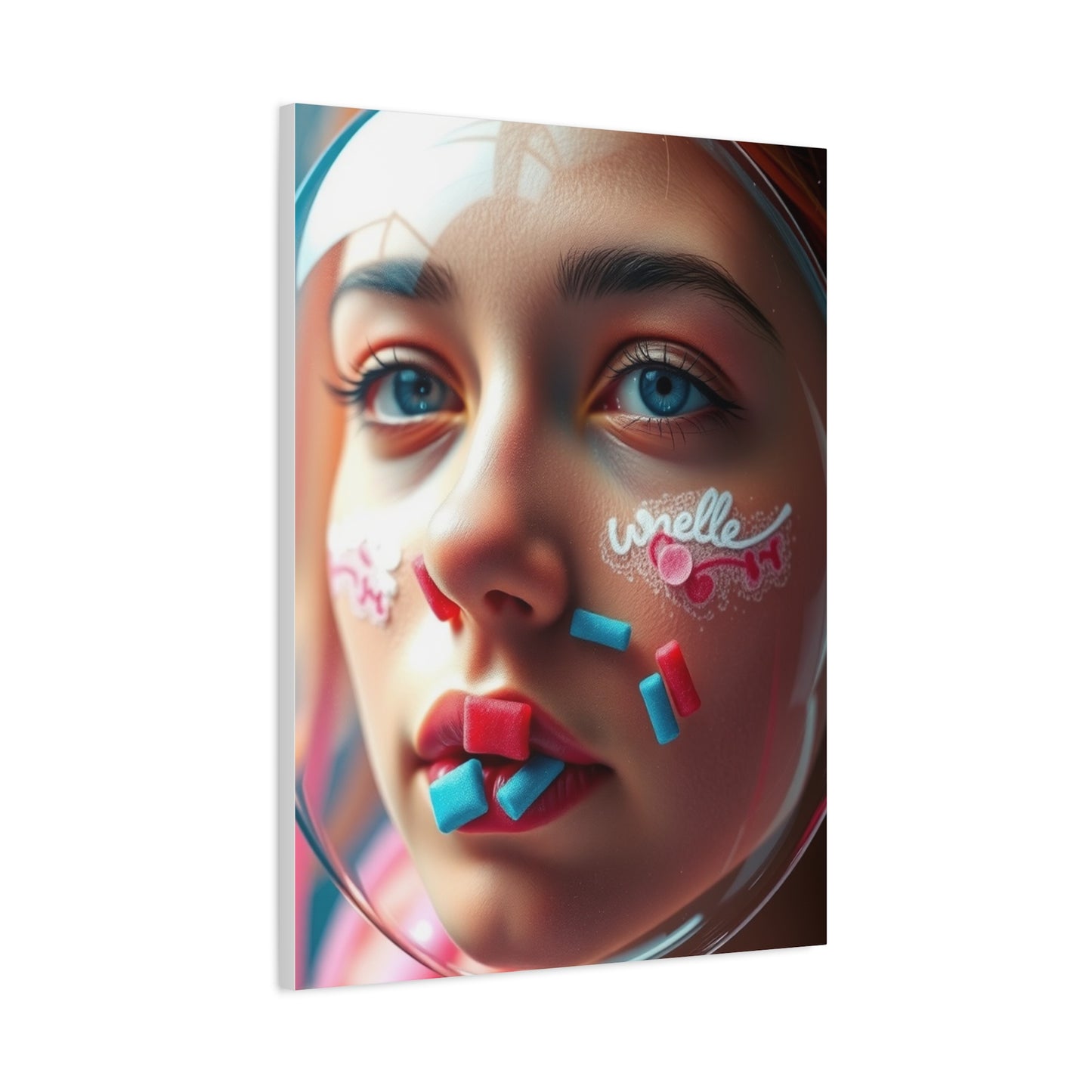 Bubble Gum Art Refined Canvas Wall Art & Canvas Print