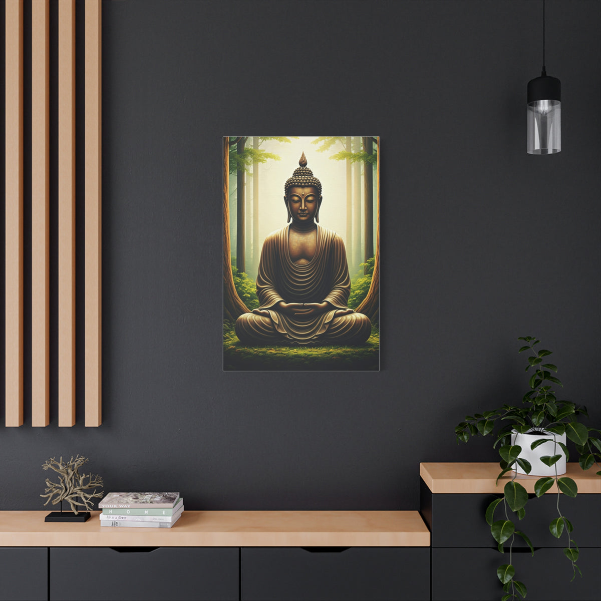 Forest Sanctuary Buddha Wall Art & Canvas Prints