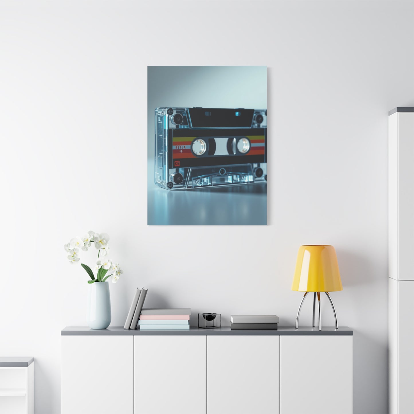 Cassette Tapes Art Refined Canvas Wall Art & Canvas Print