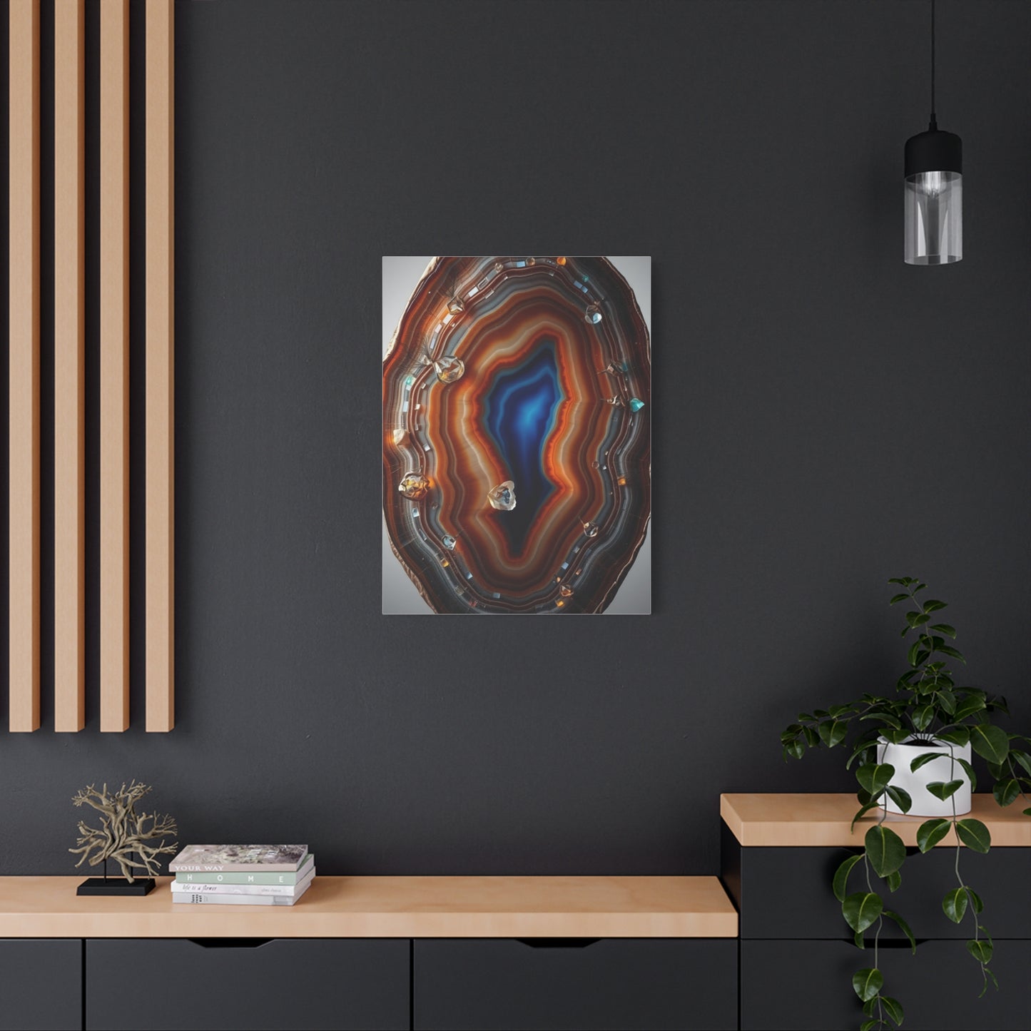 Agates, Geodes & Minerals Art Supreme Canvas Gallery Wall Art & Canvas Print