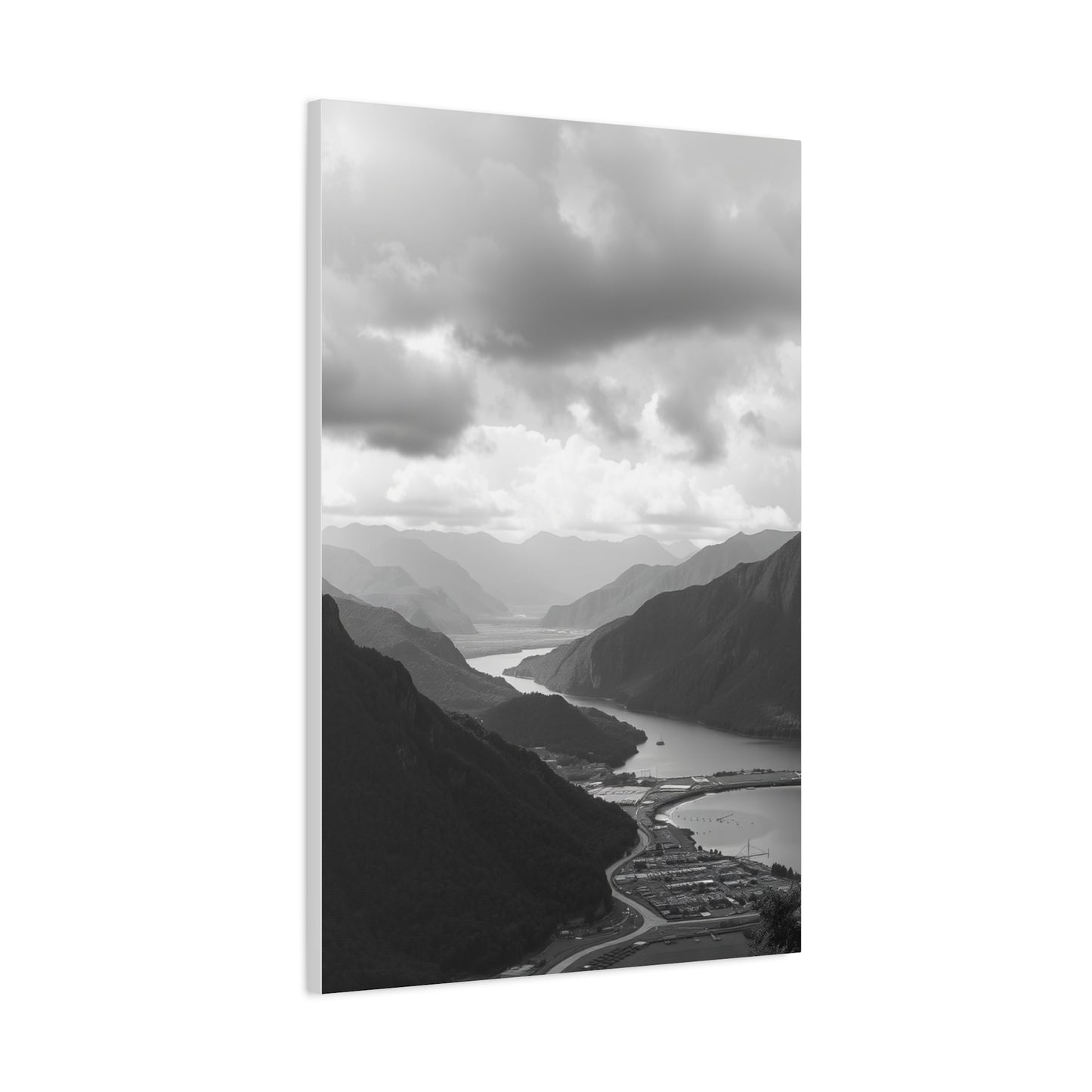 Black & White Scenic Landscapes Art Supreme Gallery Wall Art & Canvas Print