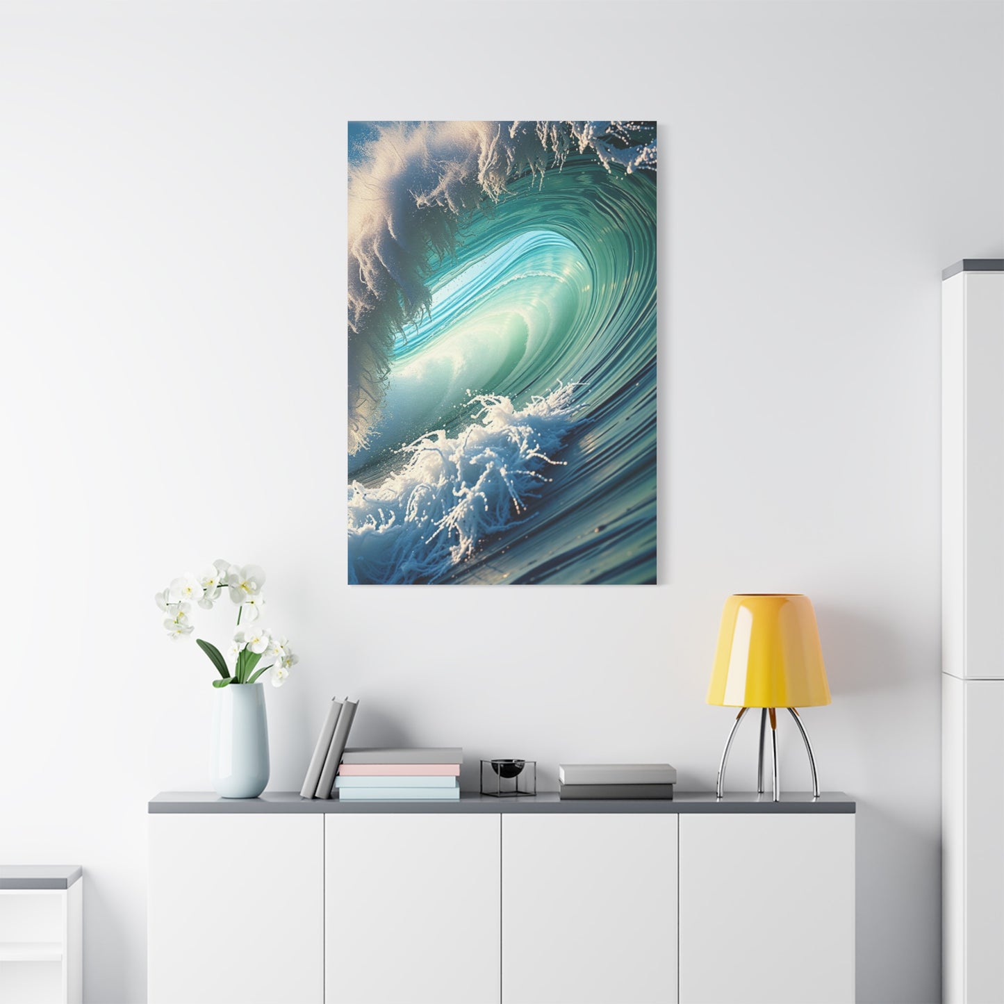 Tranquil Surf Reverie Wall Art & Canvas Print