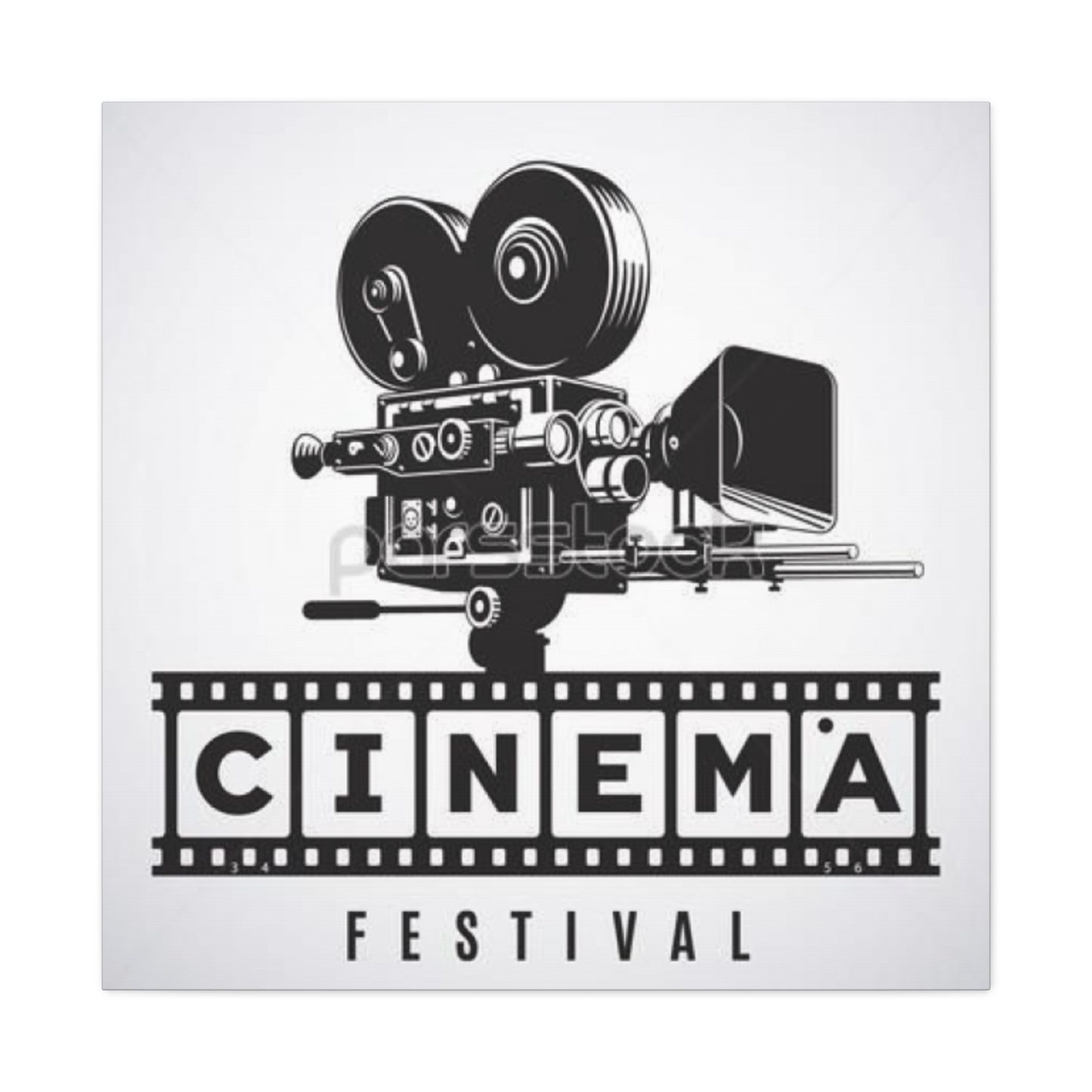 Cinema Festival Graffiti Wall Art & Canvas Prints