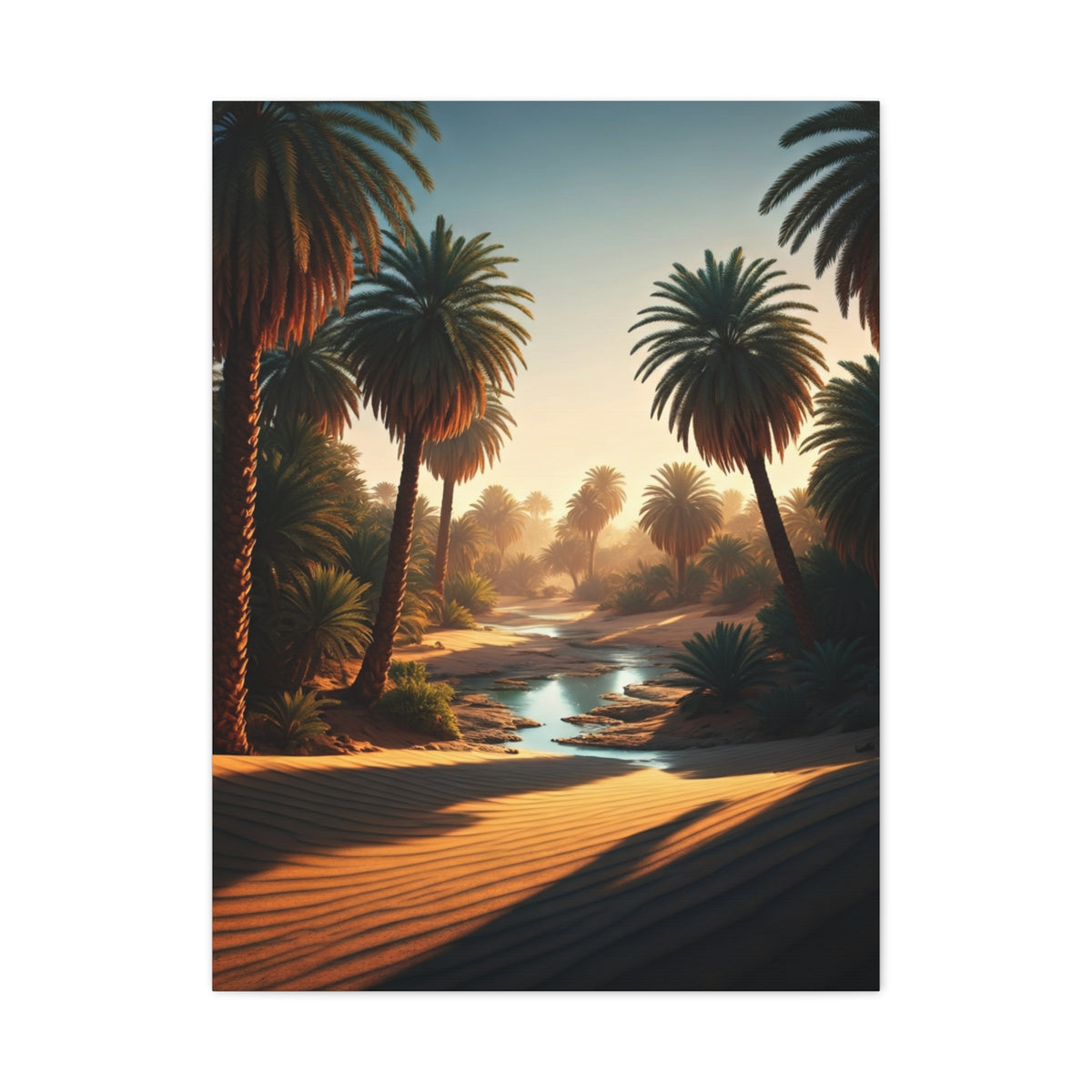 Desert Oasis Serenity Wall Art & Canvas Prints