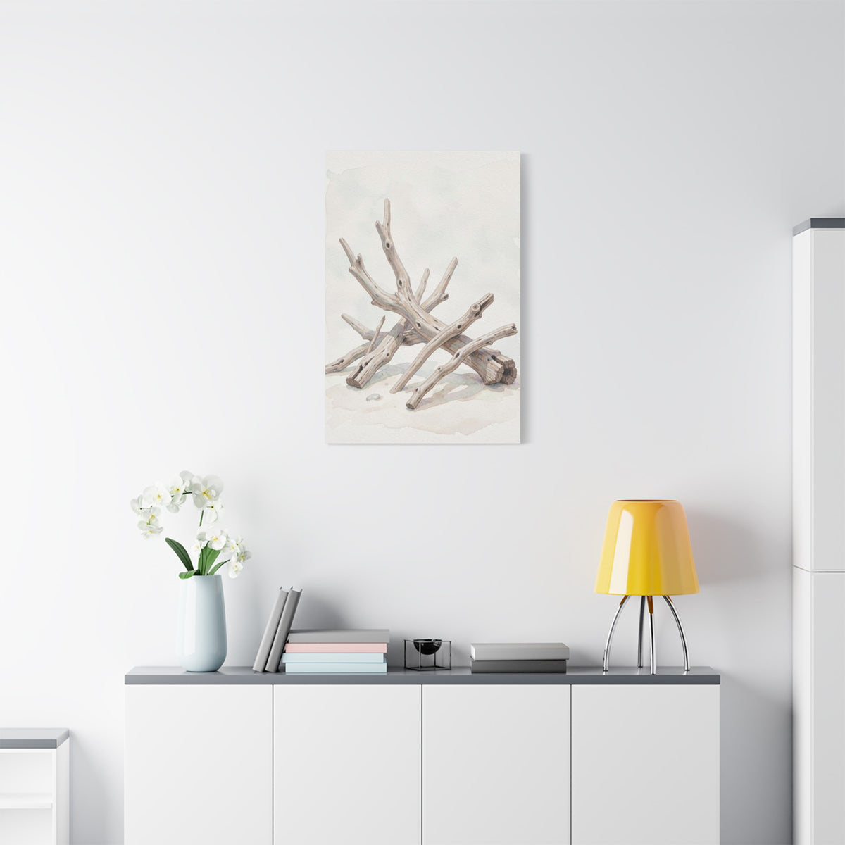 Weathered Driftwood Sculpture Wall Art & Canvas Prints