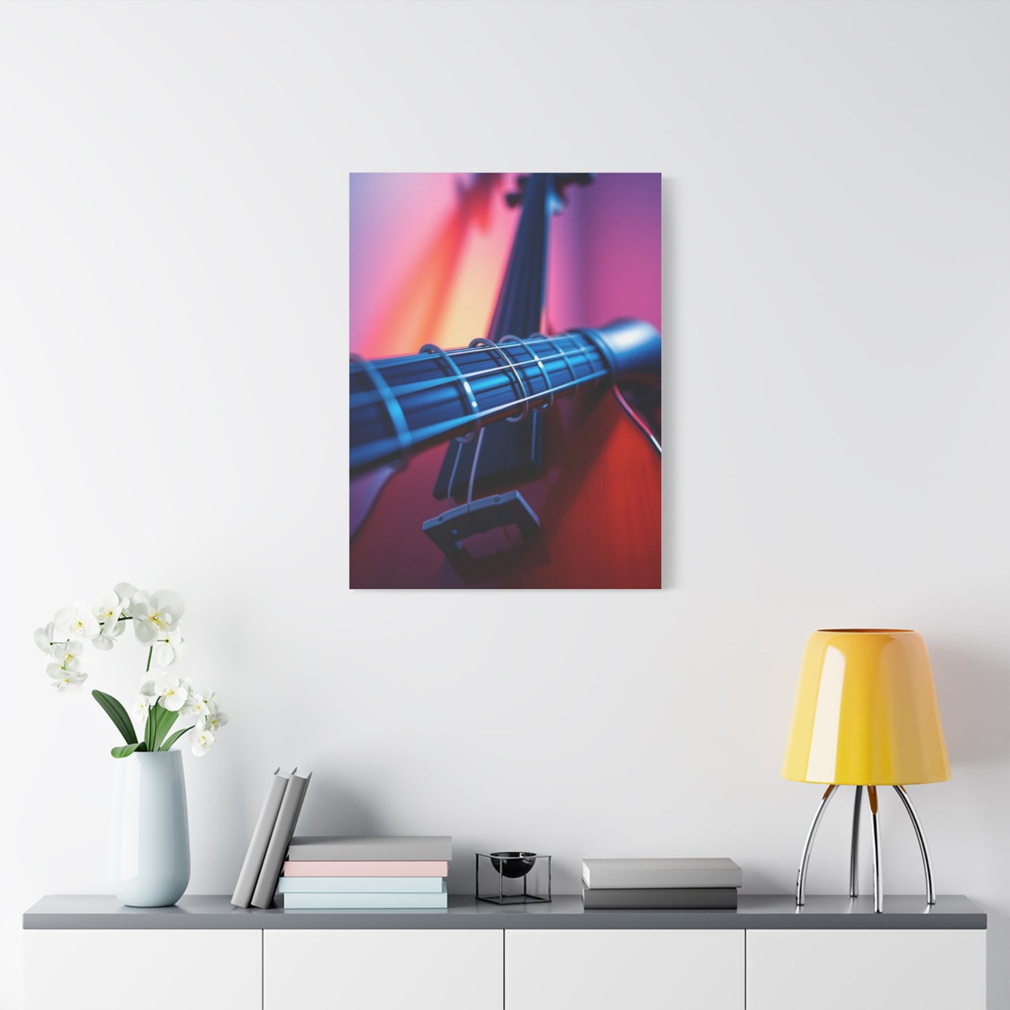 Blue Music Art Supreme Canvas Wall Art & Canvas Print