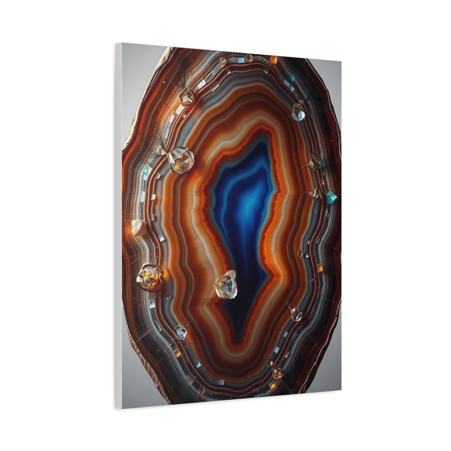 Agates, Geodes & Minerals Art Supreme Canvas Gallery Wall Art & Canvas Print