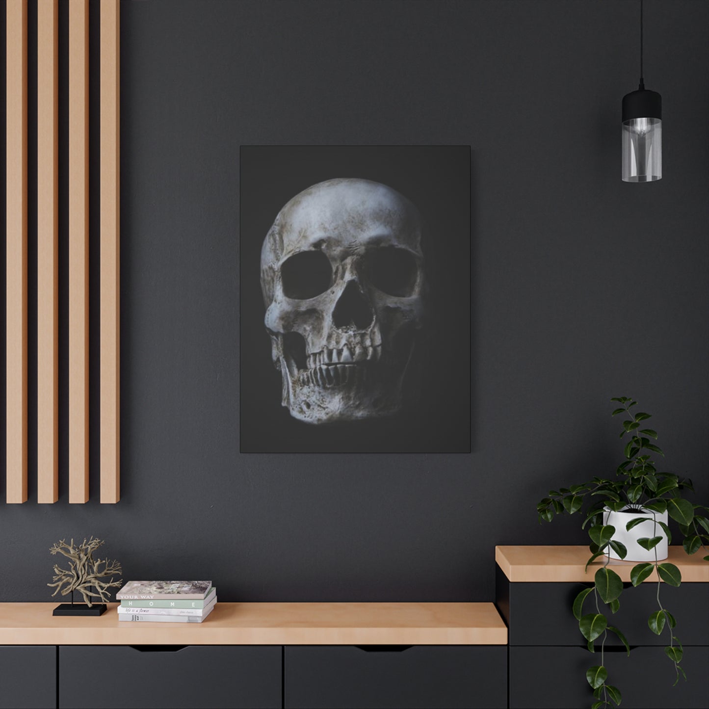 Scary Skull Poster Wall Art & Canvas Prints