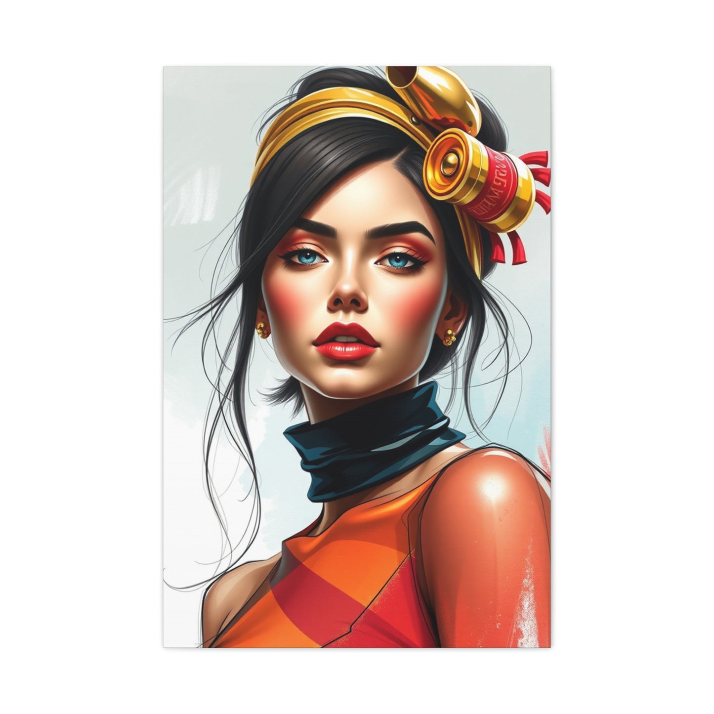 Fashion Illustration & Drawings Art Luxury Canvas Wall Art & Canvas Print