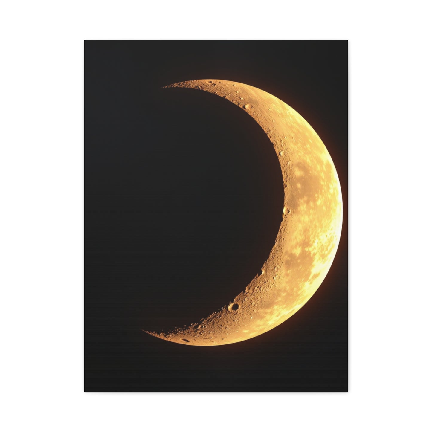 Crescent Moon Art Refined Canvas Wall Art & Canvas Print