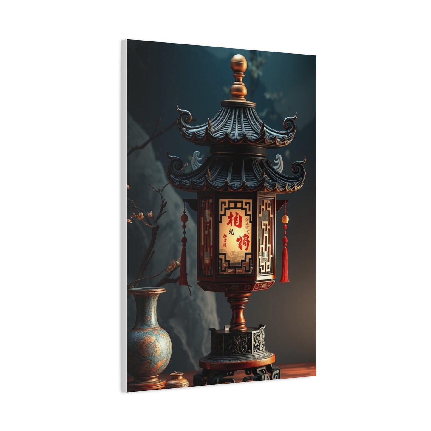 Chinese Decor Art Refined Elite Canvas Wall Art & Canvas Print