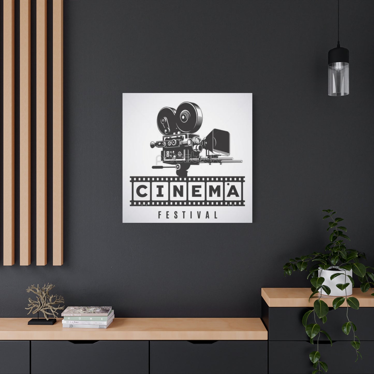 Cinema Festival Graffiti Wall Art & Canvas Prints