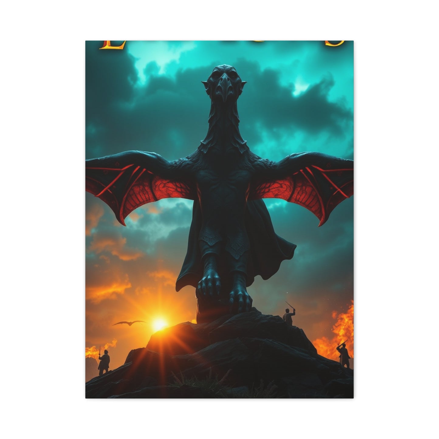 Timeless Elven Grandeur Canvas wall art & canvas print