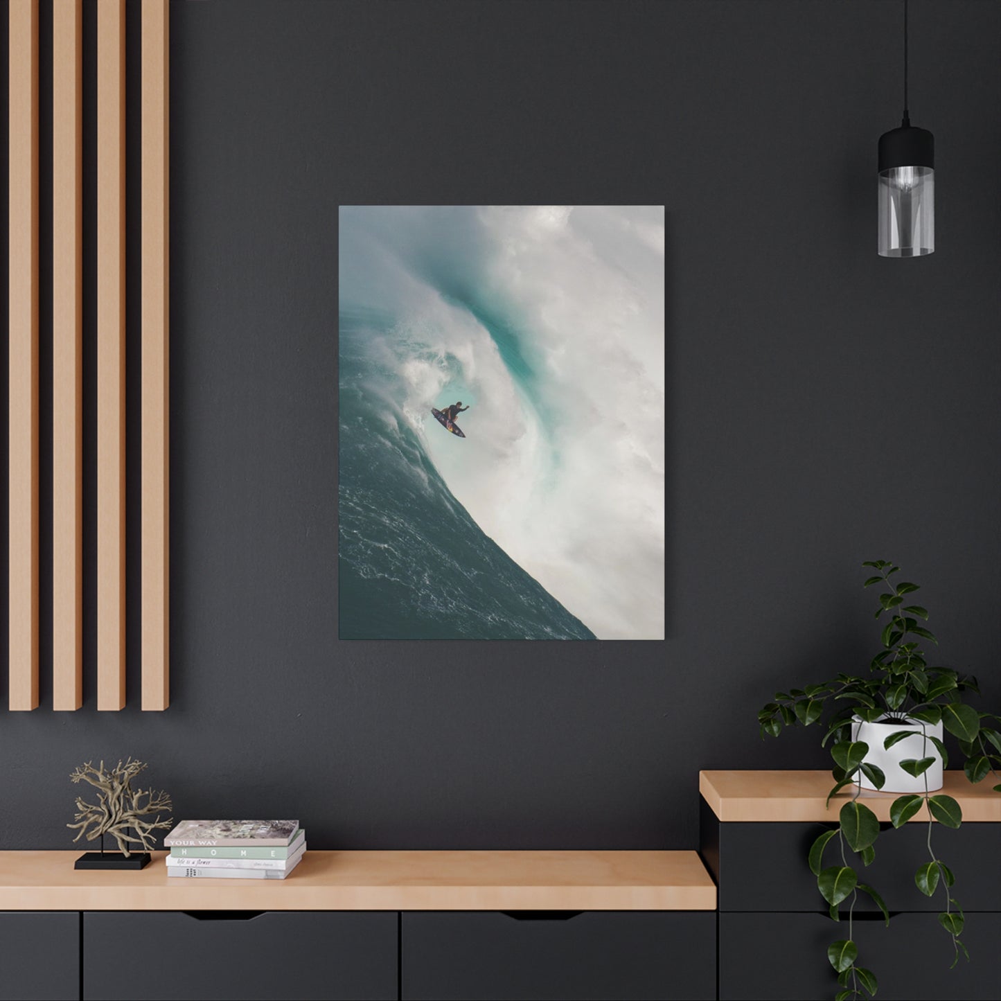 Huge Surfing Wave Wall Art & Canvas Prints