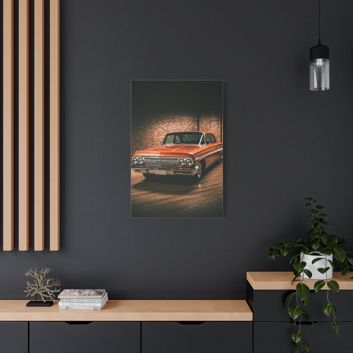 Chevrolet Impala Full Size Classic Garage Wall Art & Canvas Prints