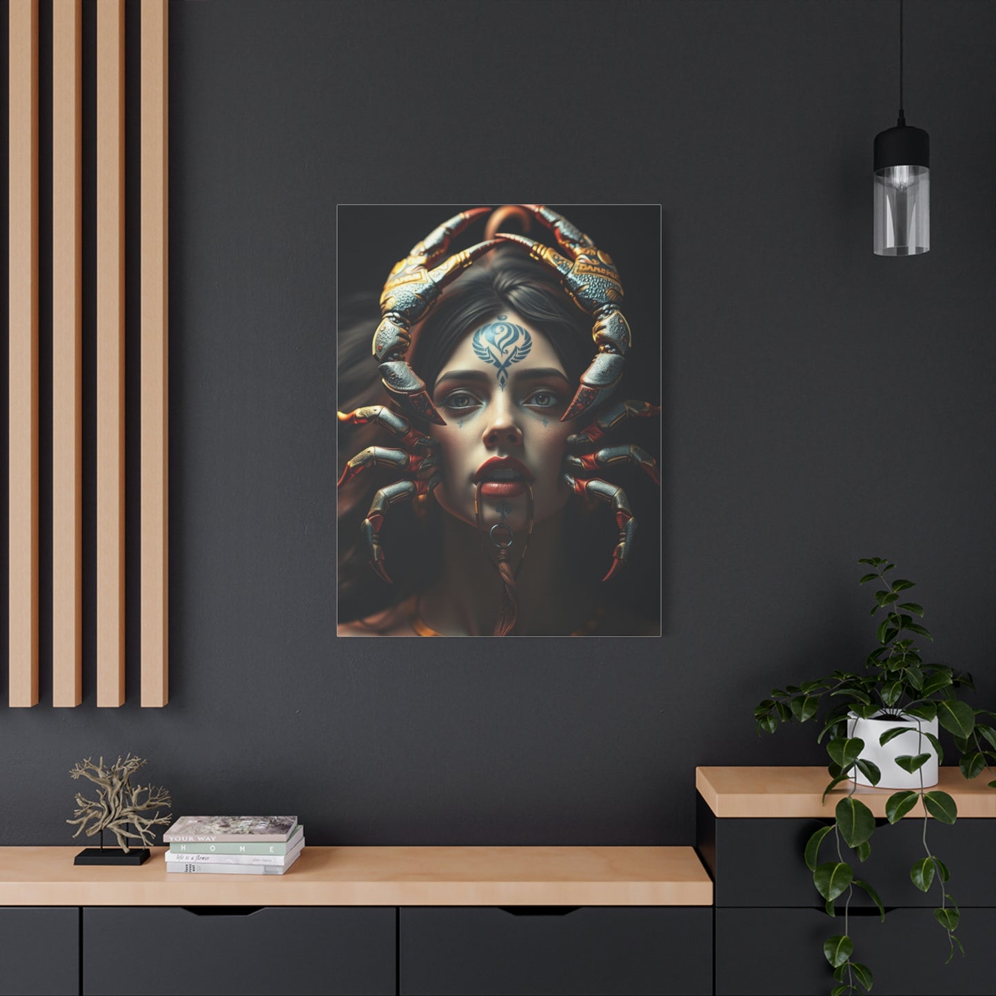 Zodiac Nocturne Artistry Wall Art & Canvas Print