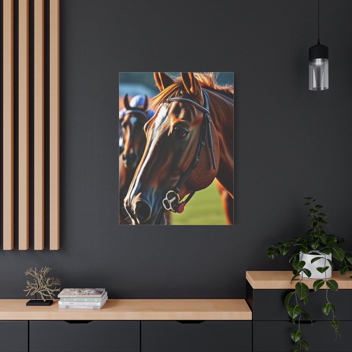 Supreme Horse Racing Art Wall Art & Canvas Print