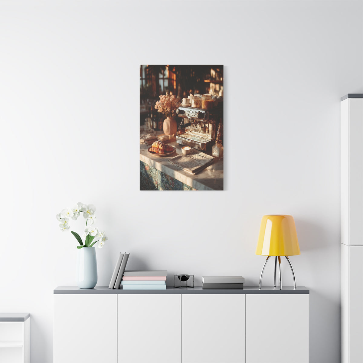 Italian Espresso Bar Morning Ritual Wall Art & Canvas Print