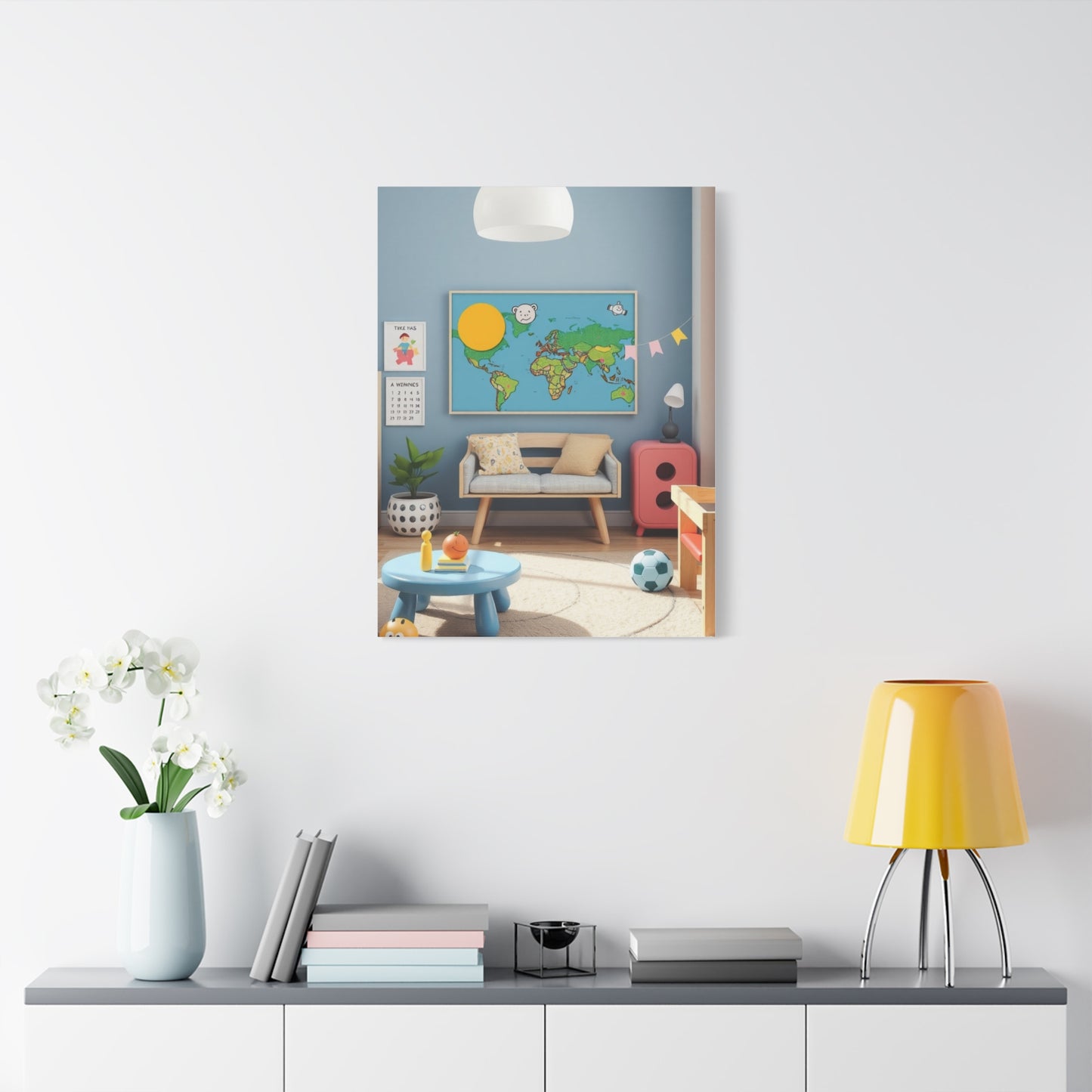 Kids Playroom Art Supreme Canvas Wall Art & Canvas Print